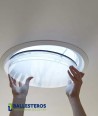Tubo solar para cubierta inclinada VELUX rígido o flexible